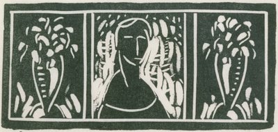 Linoleum Cut with Tribute by Sherwood Anderson by Alfred Henry Maurer